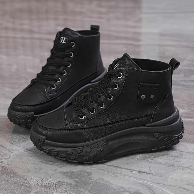 Spring New Thick-Soled Women's Sports Shoes - Versatile and Comfortable Casual Sneakers