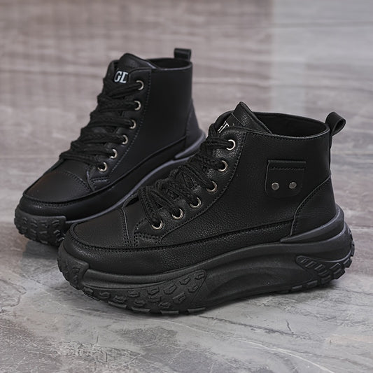 Spring New Thick-Soled Women's Sports Shoes - Versatile and Comfortable Casual Sneakers