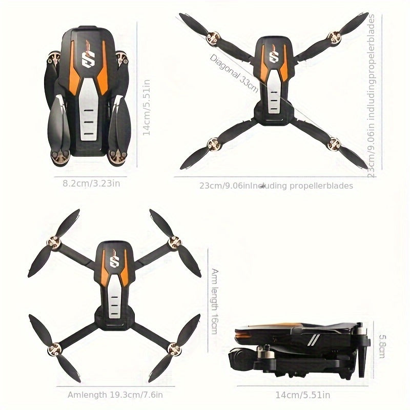 FACEGLE LU80 FPV Drone with Dual & Screen Remote Control, Obstacle Avoidance, One-Click Takeoff/Landing, Brushed Motor RC Quadcopter for flyers, - for outdoor FPV Racing & Camping (Compatible with)