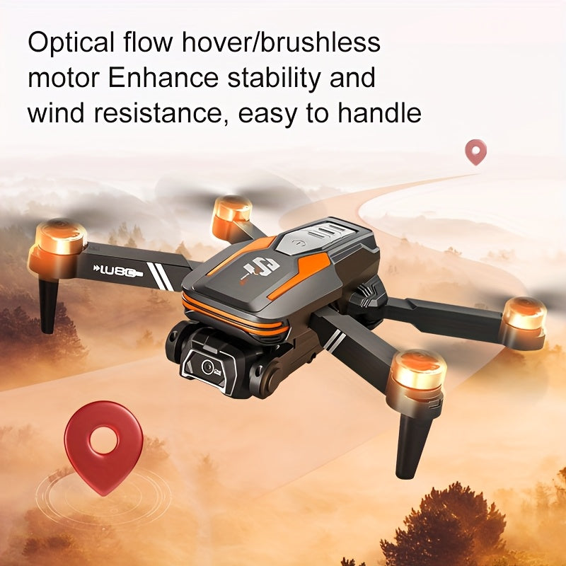 FACEGLE LU80 FPV Drone with Dual & Screen Remote Control, Obstacle Avoidance, One-Click Takeoff/Landing, Brushed Motor RC Quadcopter for flyers, - for outdoor FPV Racing & Camping (Compatible with)