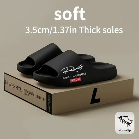 Soft EVA Slip-On Slippers - Casual, All-Season, Hand Washable, Lightweight & Comfortable for Home & Bedroom Use, Casual Footwear | Soft Texture Slippers | EVA Upper Material