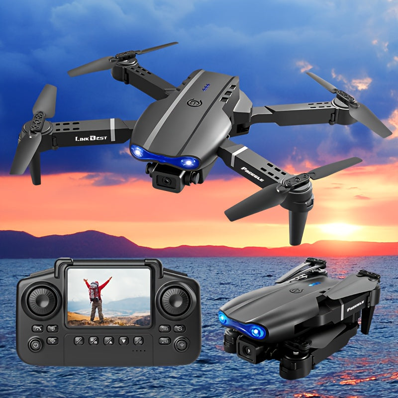 One screen in hand, boundless vision - the new E99 Nova drone takes you to overlook a new world, with real-time large screen and stable optical flow, enjoying clear vision, Aerial Photography, Outdoor Exploration, Compact Des