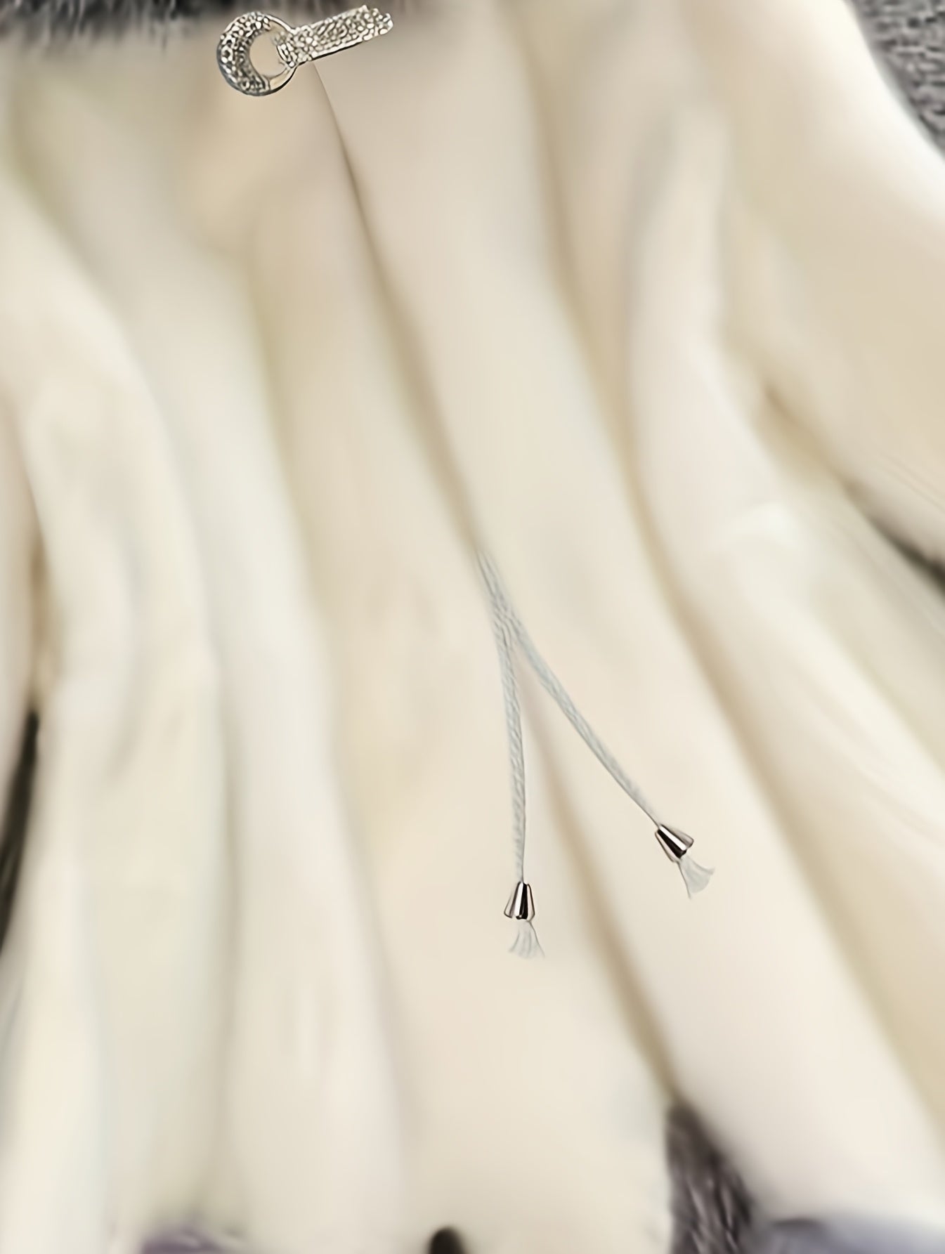 Women's Elegant Coat - Winter Formal & Everyday Outerwear with Hood, Non-Stretchy Structured Fit, Easy-Care Luxury Cold Weather Jacket for Women (Autumn/Winter), Cozy Warm Wear, Faux Fur Lining, Plush Accents