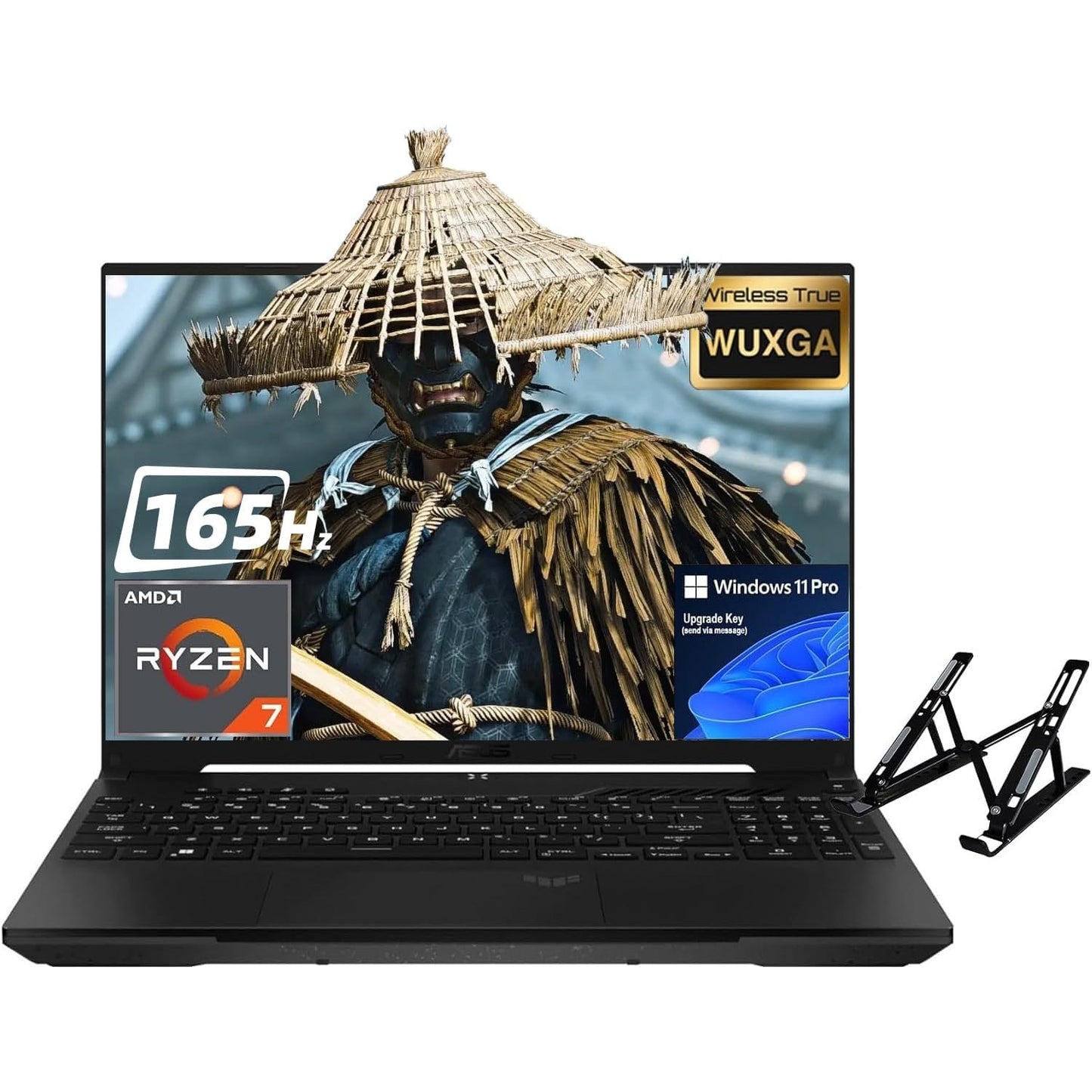 ASUS TUF A16 Gaming Laptop, 16" 165Hz WUXGA Display, AMD Ryzen 7 7735HS(8-core), 32GB RAM, 1TB SSD, AMD Radeon RX 7700S, Wi-Fi 6, Win 11 Home