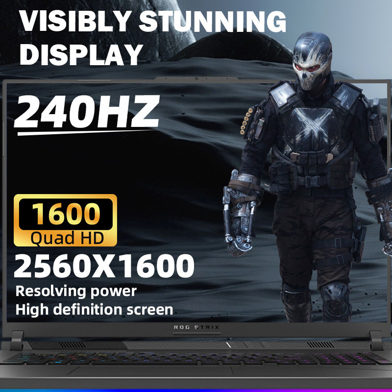 ASUS ROG Strix G18 18 inch 240Hz QHD Gaming Laptop, 14th Gen Intel 24-Core i9 14900HX, 64GB DDR5, 2TB SSD, GeForce RTX 4060, Wi-Fi 6, Windows 11 Home, with 32GB USB Flash Drive