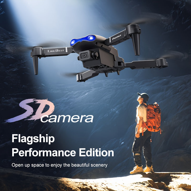One screen in hand, boundless vision - the new E99 Nova drone takes you to overlook a new world, with real-time large screen and stable optical flow, enjoying clear vision, Aerial Photography, Outdoor Exploration, Compact Des