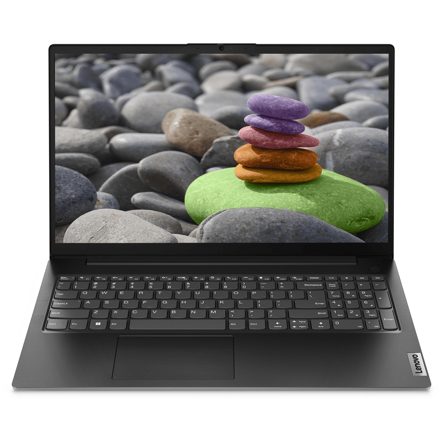 Lenovo V15 Portable Laptop, 15.6" FHD Display, Intel Dual Core Processor, 16GB RAM, 1TB SSD, Webcam, Wi-Fi, Windows 11 Home, Black with MMM Mousepad