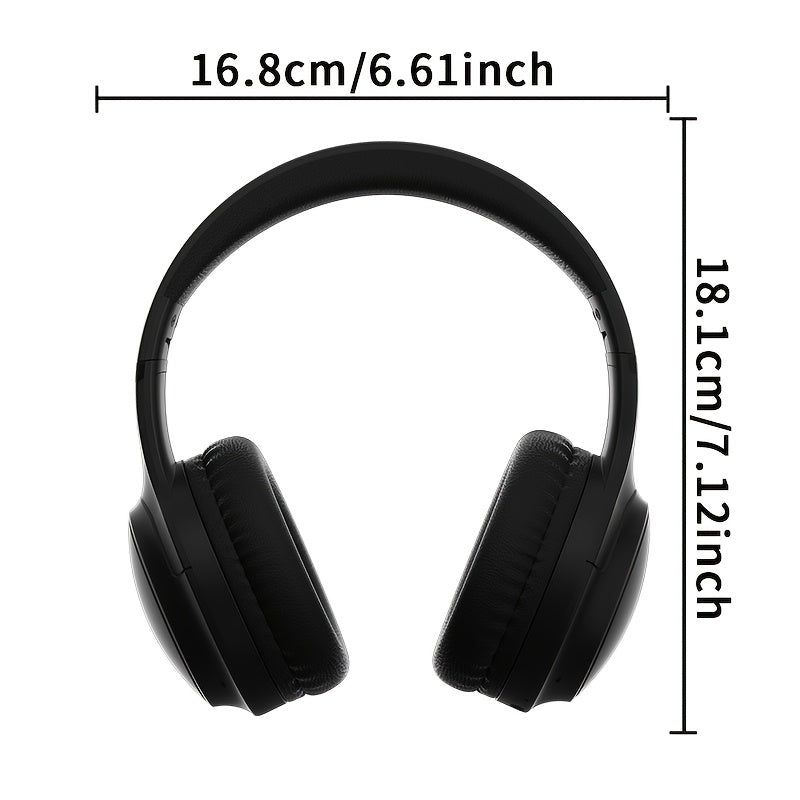 ASUS Active Noise Cancelling Wireless Over-Ear Headphones, Built-in Microphone, Long Battery Life with 1000mAh, Foldable & Adjustable Design, Suitable for Gaming/Music/Movies