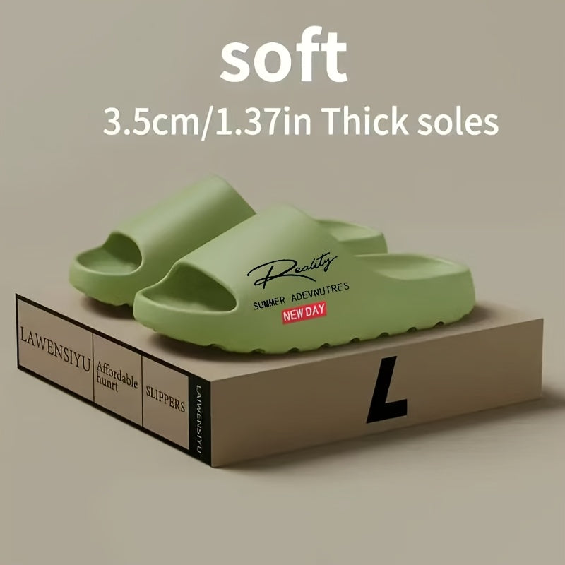 Soft EVA Slip-On Slippers - Casual, All-Season, Hand Washable, Lightweight & Comfortable for Home & Bedroom Use, Casual Footwear | Soft Texture Slippers | EVA Upper Material