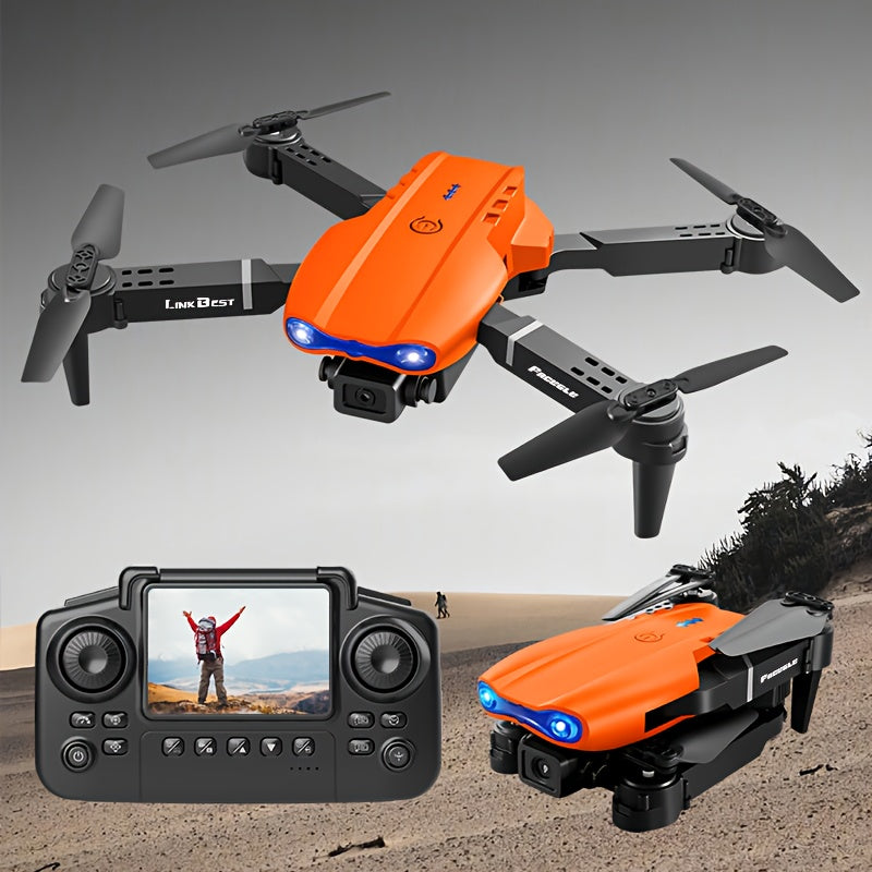 One screen in hand, boundless vision - the new E99 Nova drone takes you to overlook a new world, with real-time large screen and stable optical flow, enjoying clear vision, Aerial Photography, Outdoor Exploration, Compact Des