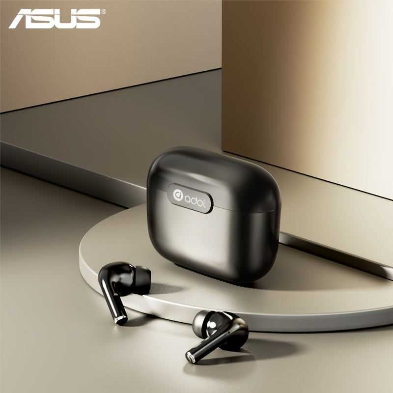 ASUS Wireless In-Ear Earbuds with Touch Controls, Charging Case, And Ear Tips, Built-in Microphone, Touch Switch Function, Suitable for Sports And Gaming.