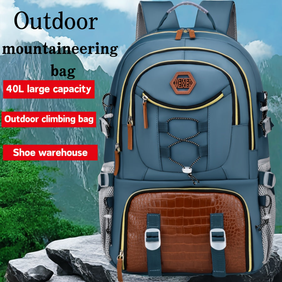 WEIXIER New Multifunctional Men's Fashion Backpack for Short Trips, Business Travel Bag with Multiple Pockets and Large Capacity, Laptop-Friendly, Stylish Casual Shoulder Bag, Commuter Bag, Overnight Stay Bag, Perfect for Stu