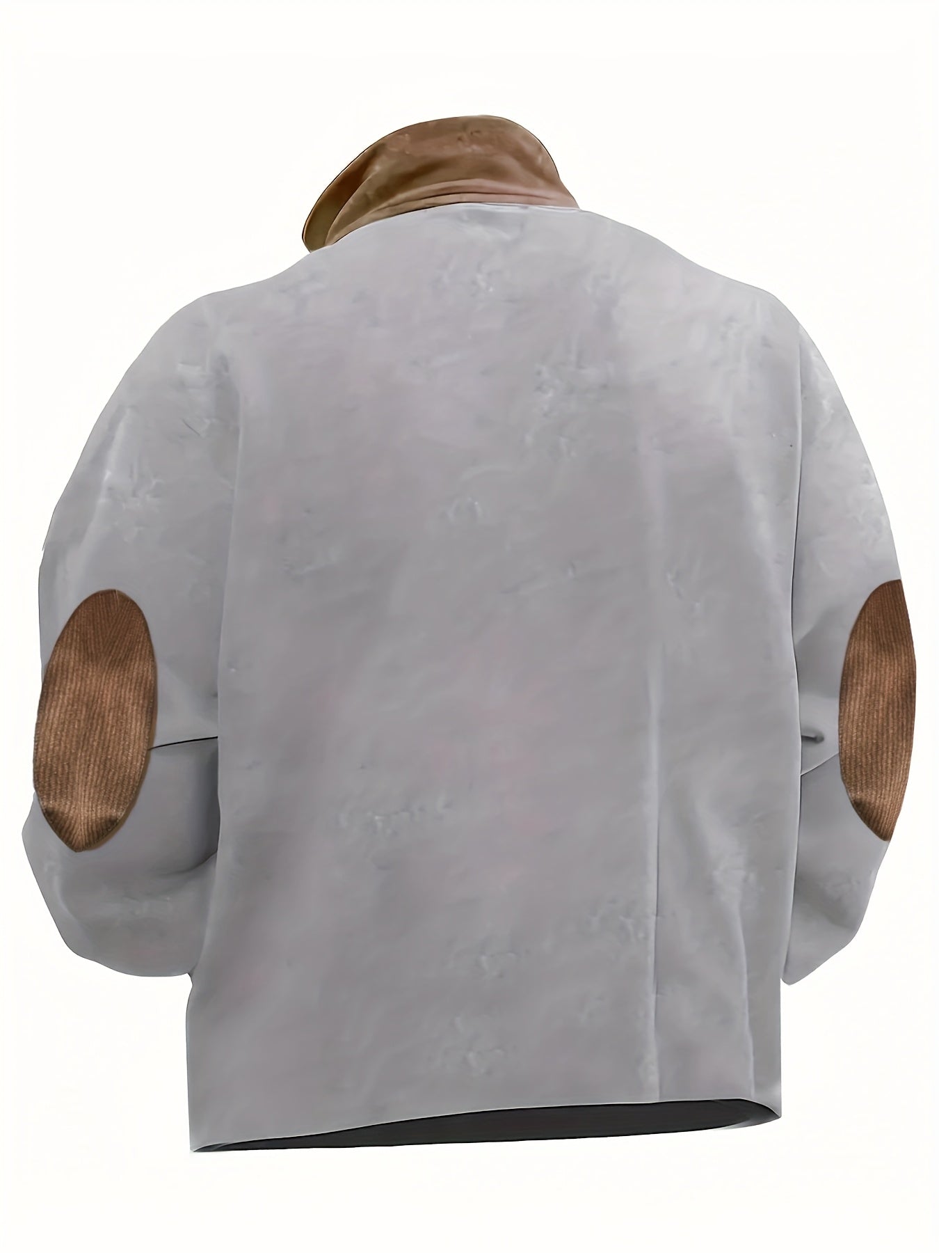 Autumn Distressed Style Sailboat Print Men'S Casual Comfortable Long-Sleeved Polo Shirt Inner Cloth