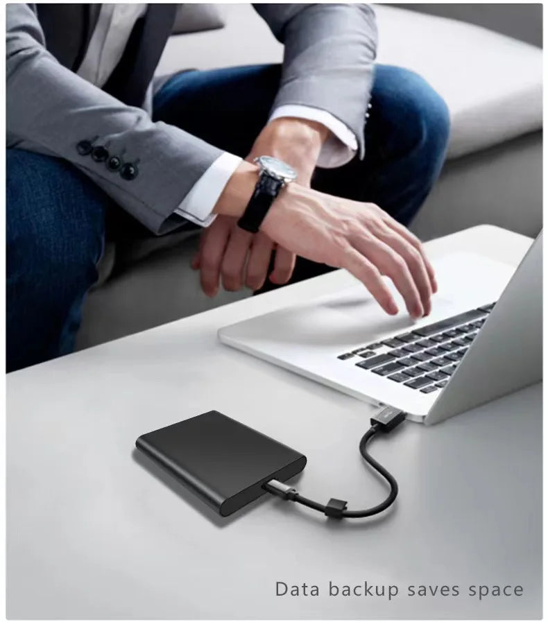 2025 New Portable SSD 1TB External hard drive High-speed Mobile Solid State Drive 500GB External Storage Decives Hard Disks