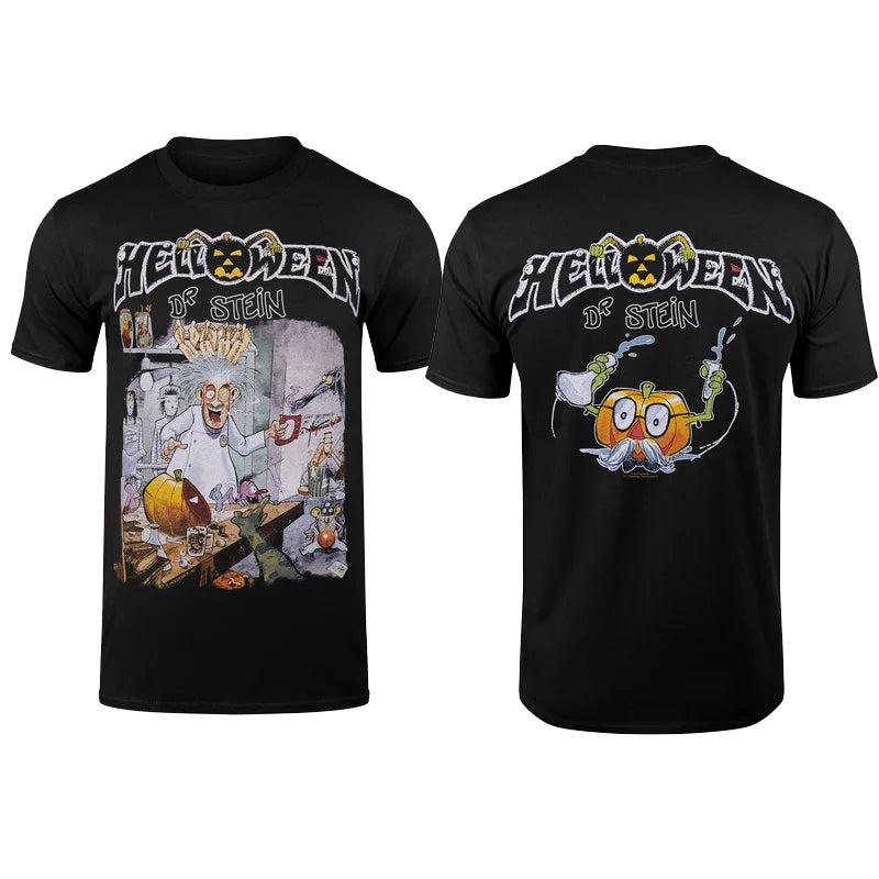 2025 Classic Rock Helloween T-shirts Male 3D Print Men Women Hip Hop Trend Short Sleeve Tshirt Street Loose Casual Oversized Top