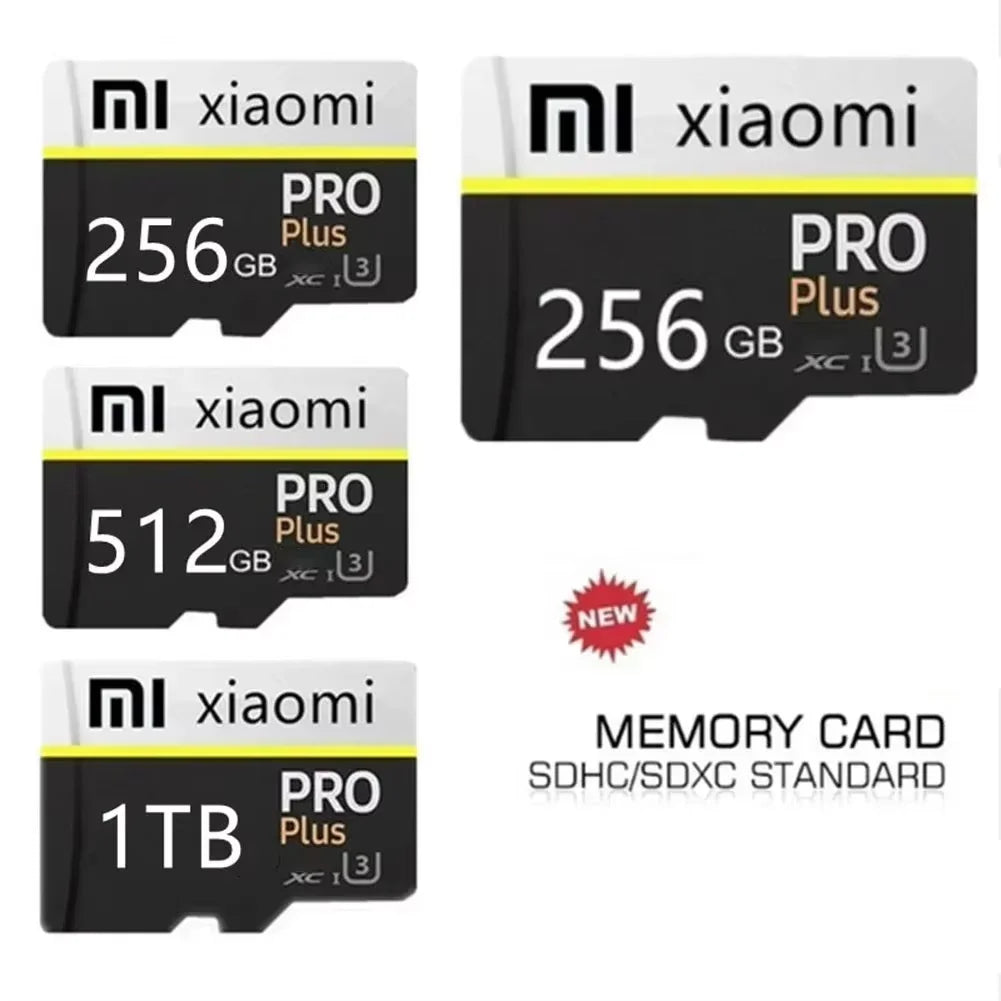 Xiaomi SD Memory Card 2TB 1TB Class 10 High Speed Micro TF Card 1TB 512GB For Nintendo Switch PC Smart phone SD Card 128GB 256GB