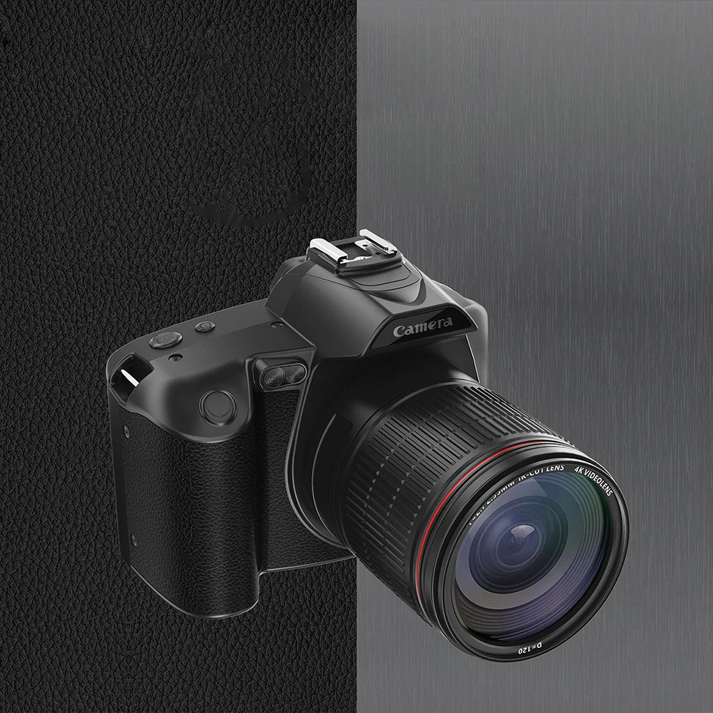 Professional WiFi Camera Camcorder 4K Ultra HD Recording Camera Cam 16X Digital Zoom Clear IR Night Vision with Filling Light