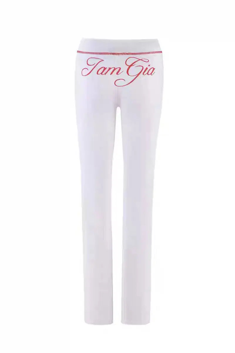 new shoulder letter printed open thread design slim fit hooded zipper short jacket shorts set