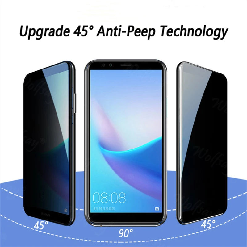 Privacy Screen Protector For Samsung Galaxy A15 5G Anti-Spy Tempered Glass Samsung A15 5G Camera Glass For Samsung A15 5G Glass