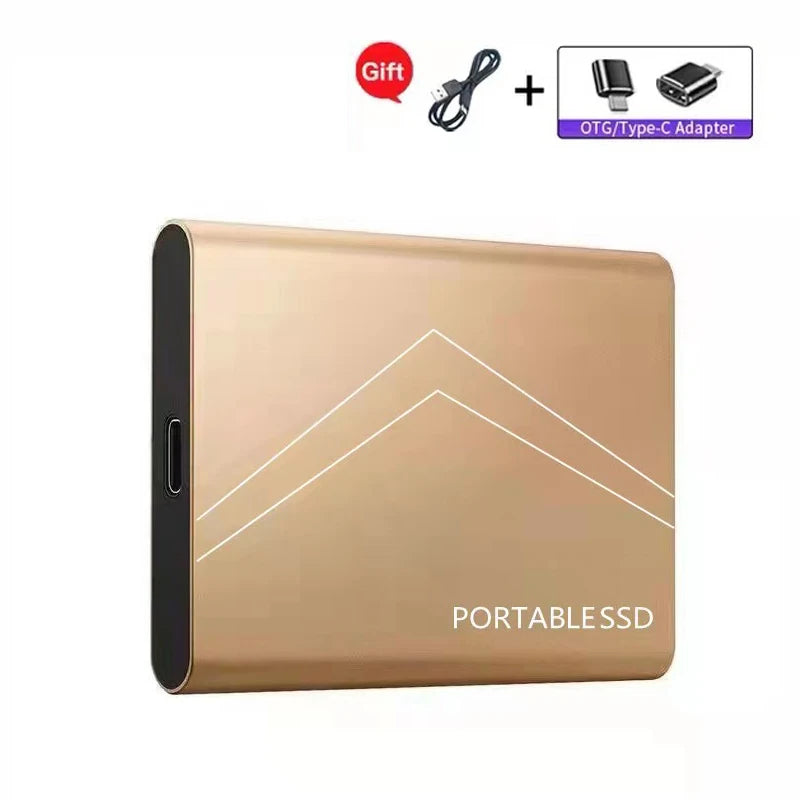 2025 New Portable SSD 1TB External hard drive High-speed Mobile Solid State Drive 500GB External Storage Decives Hard Disks