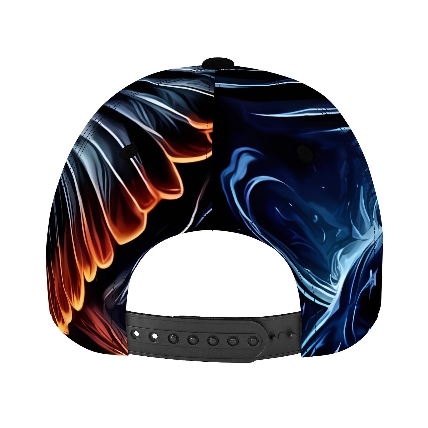 1pc Eagle Head & American Flag Baseball Cap - Adjustable Snapback, Lightweight Polyester, with Red, & Stripes - Patriotic Graffiti Hat For Men & Women, Halloween, Christmas, Thanksgiving - Streetwear Fashion Accessory, Machin