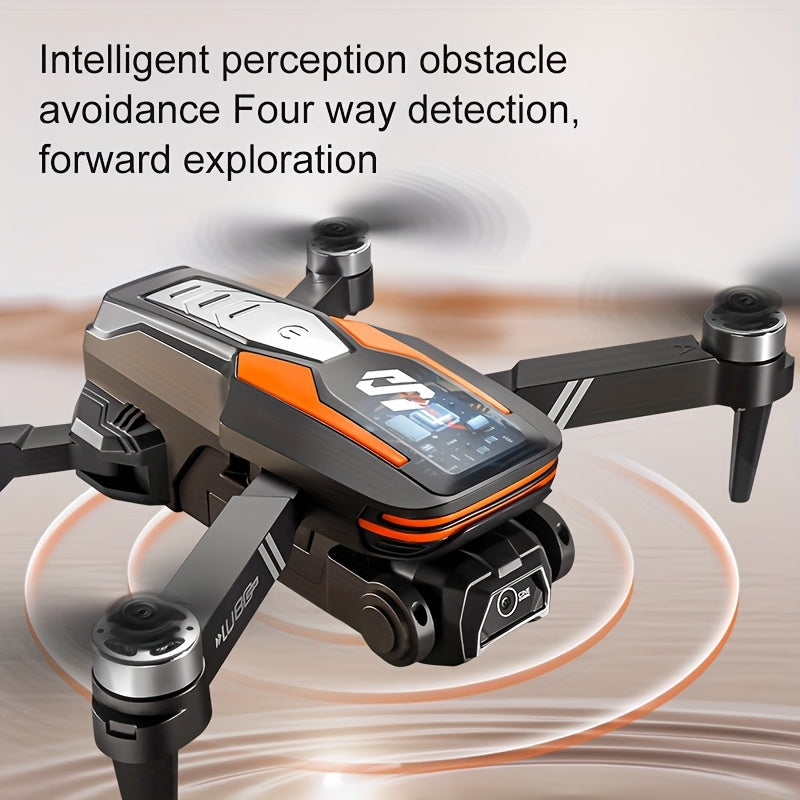 FACEGLE LU80 FPV Drone with Dual & Screen Remote Control, Obstacle Avoidance, One-Click Takeoff/Landing, Brushed Motor RC Quadcopter for flyers, - for outdoor FPV Racing & Camping (Compatible with)