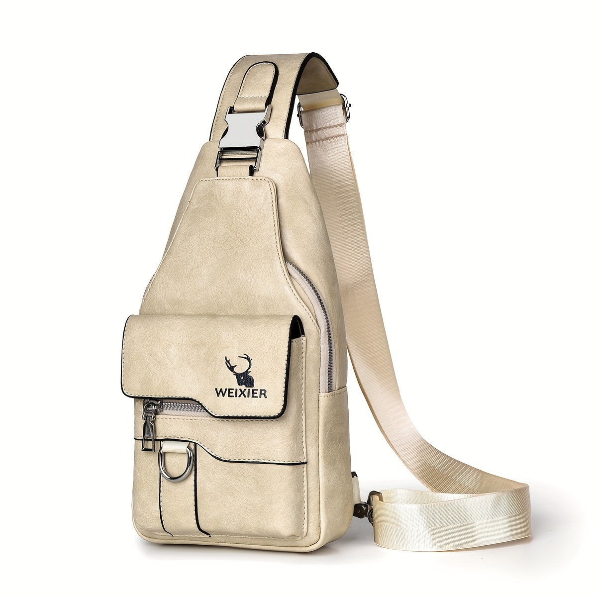 New and Wear-Resistant Men's Crossbody Bag, Handbag, Shoulder Bag, Chest Bag, Made of Wear-Resistant Fabric, with Large Capacity, Convenient to Carry, Suitable for Daily Work, Leisure, and Travel, Available in Multiple Colors