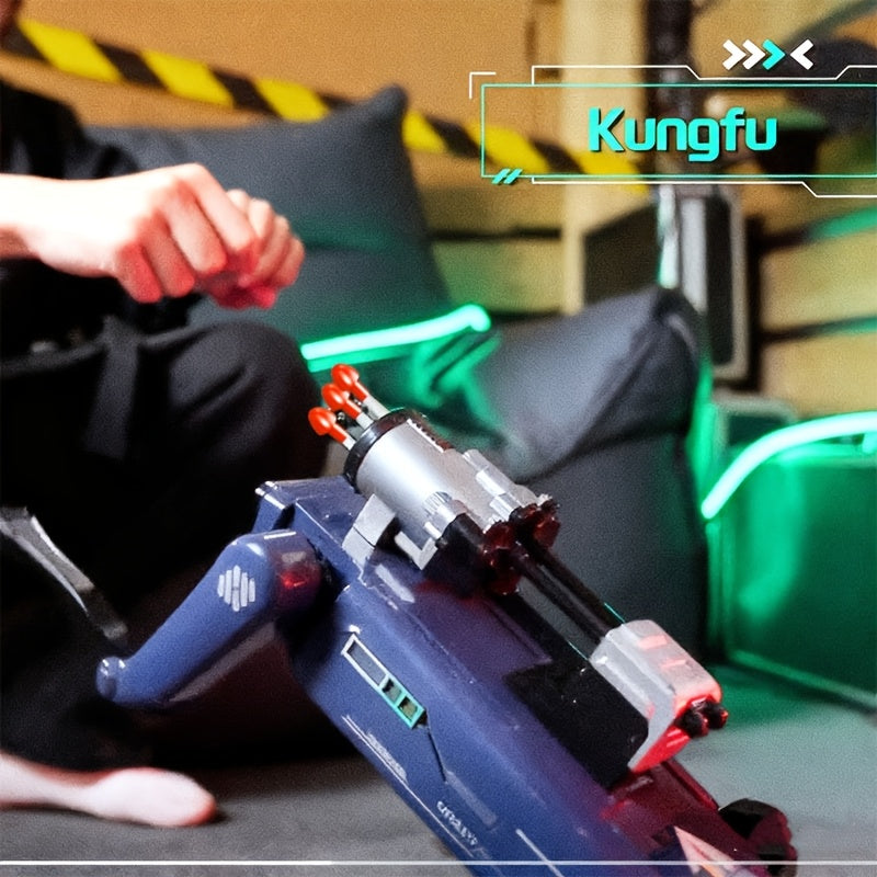 AI Robot Dog, Multi-Functional Robot Dog, 12 Voice Commands, Application Control, USB Charging, Perfect Holiday Gift and Prize, Fashionable Future Design, High-tech Gadget, Robot Toy