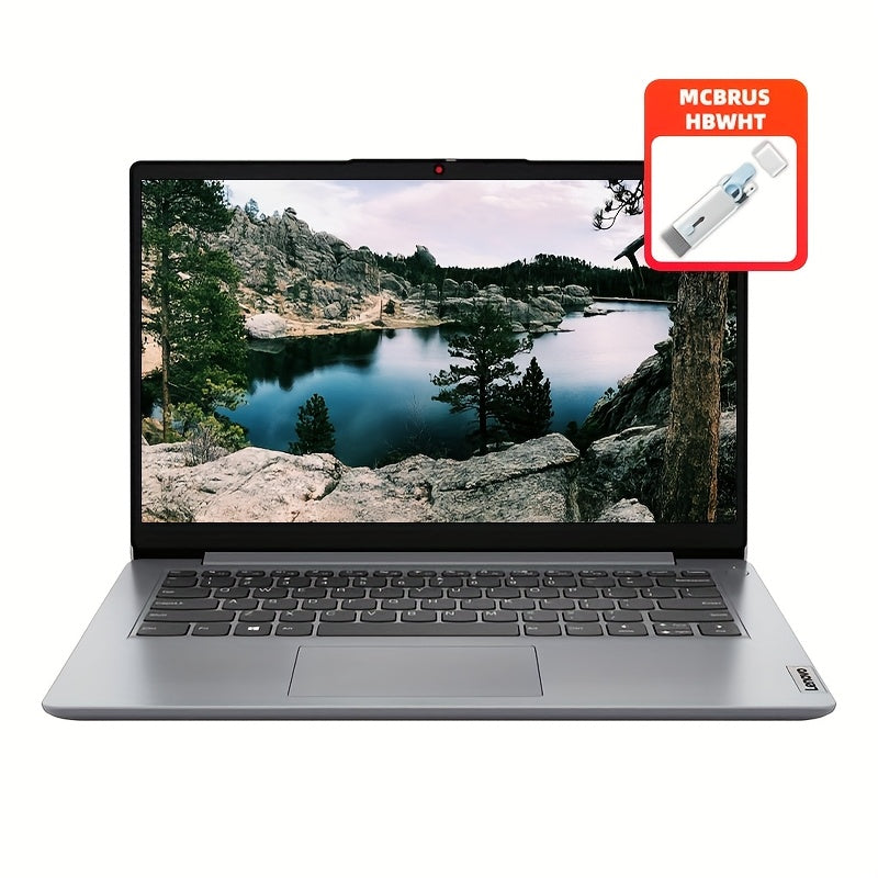 Lenovo IdeaPad 1 Business Laptop, 14-inch HD Display, Intel Celeron N4020, Intel UHD GPU, HD Webcam, Wi-Fi 6, Windows 11 S