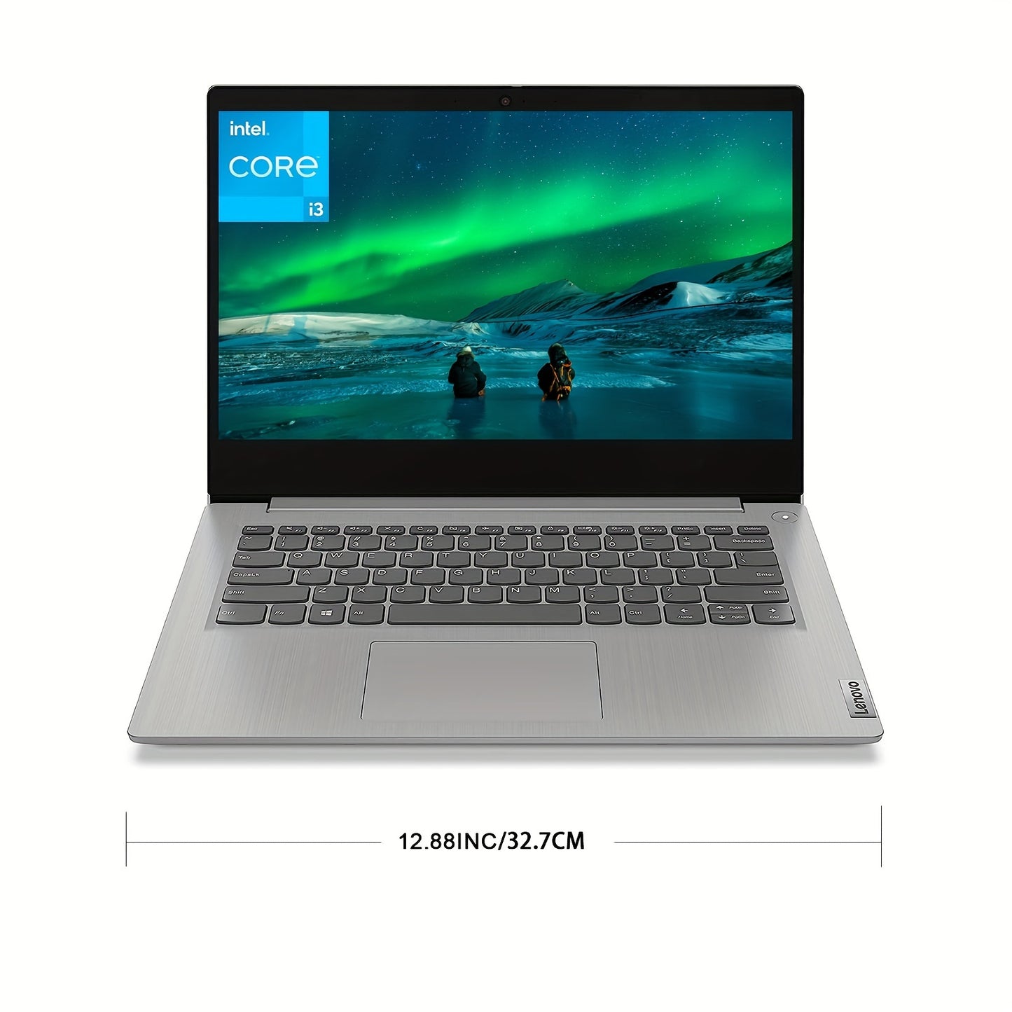 Lenovo 2024 Newest Ideapad 3i Laptop, 14" FHD Display, Intel Core i3-1115G4, 12GB RAM, 512GB SSD, Intel UHD Graphics, Bluetooth, WiFi, Webcam, HDTV, for Student & Business, Windows 11 S, Laptop Stand