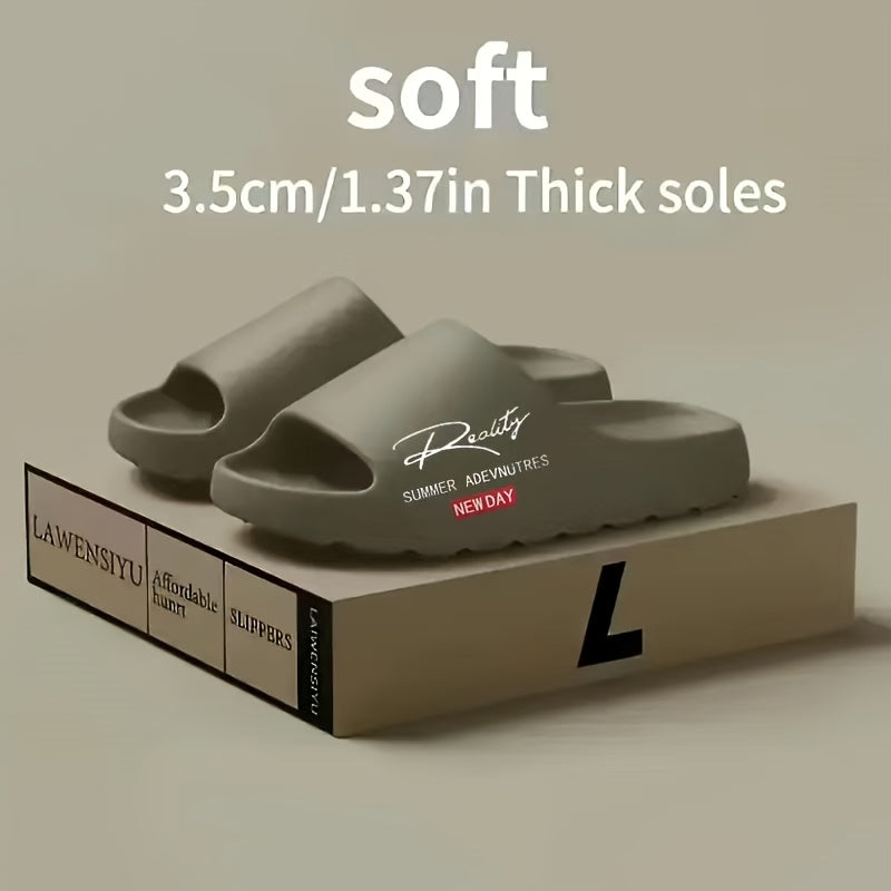 Soft EVA Slip-On Slippers - Casual, All-Season, Hand Washable, Lightweight & Comfortable for Home & Bedroom Use, Casual Footwear | Soft Texture Slippers | EVA Upper Material